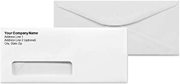 #10 Printed Window Envelope