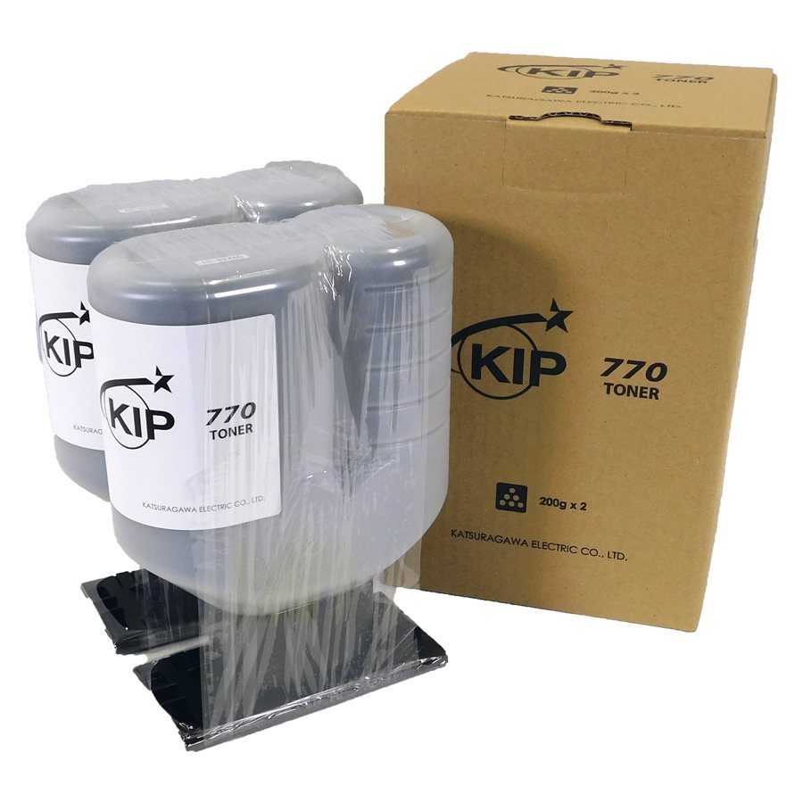 KIP 770 TONER - 200G, 2 BOTTLES PER CASE (TON-KIP-770)