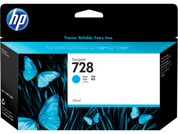 HP 728 130ML INK CRTG